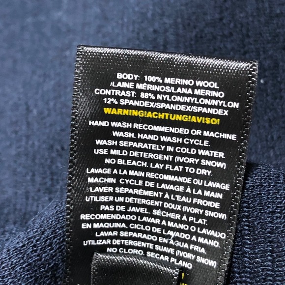 KUHL Merino Wool Sweater Mens M Racr X Full Zip Slim Jacket Mid Base Layer *Flaw - Picture 9 of 15